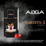 BARISTA-1 COMPACT FRONT BLACK