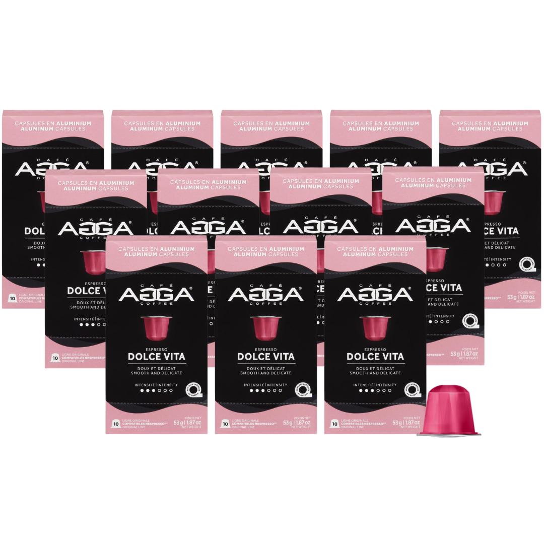 Dolce Vita 120 nespresso compatible capsules