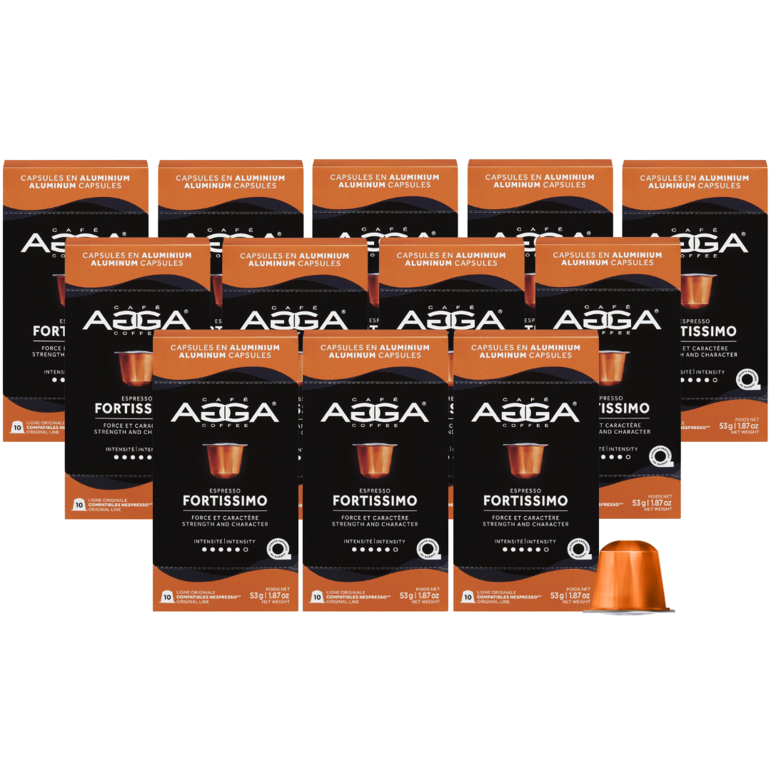 fortissimo 120 nespresso compatible capsules
