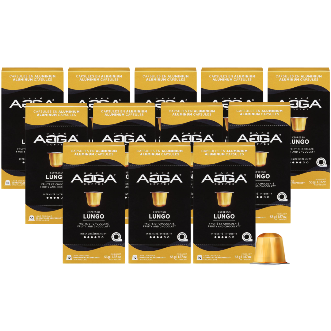 lungo 120 nespresso compatible capsules