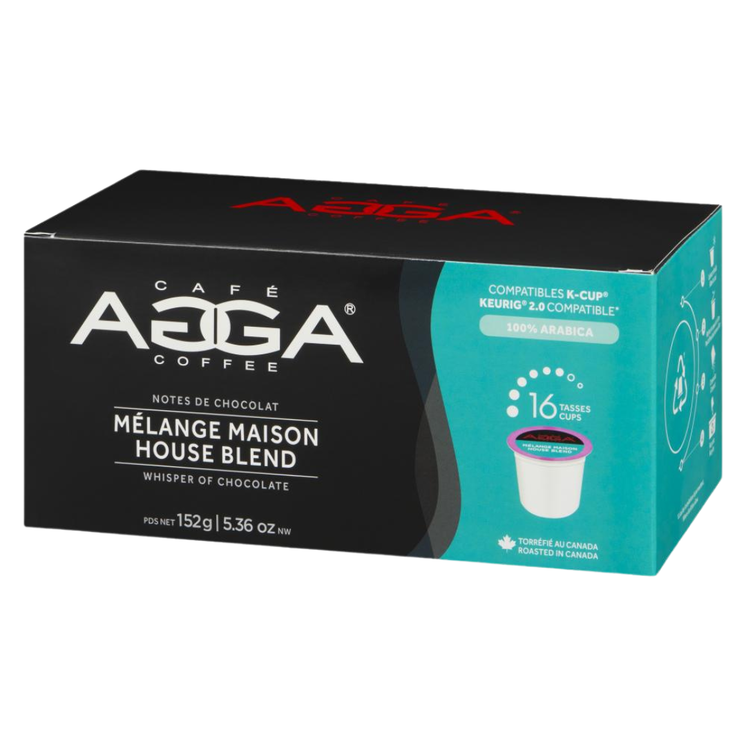 melange maison house blend k-cup keurig 16 dosettes pods