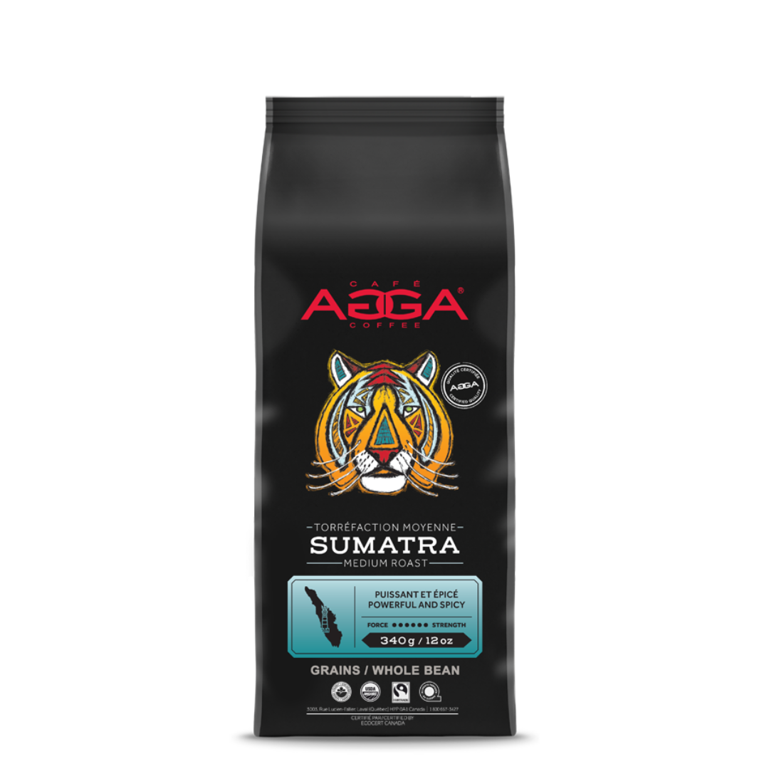 sumatra bio organic fairtrade 340 g front