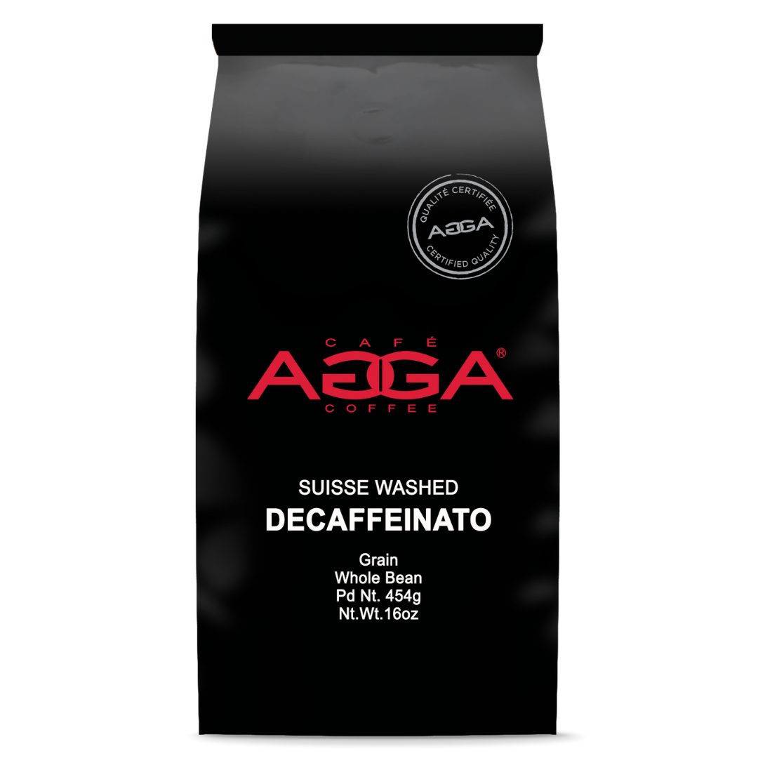 swiss washed decaf grain whole bean 454g
