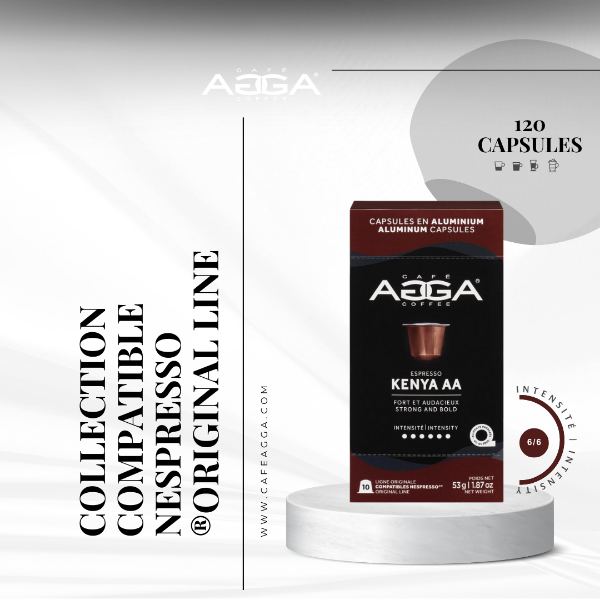 Image sur KENYA AA 120 Capsules | Nespresso®